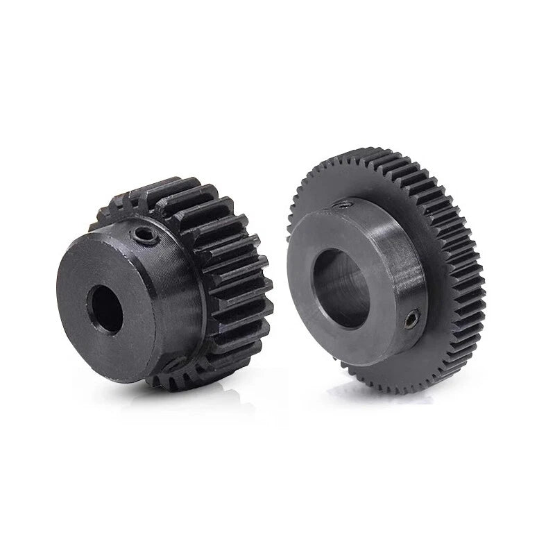 1.5Mod 45# Steel Spur Gear 65 Teeth Bore 8-25mm Pinion Gear With Step Motor Gear