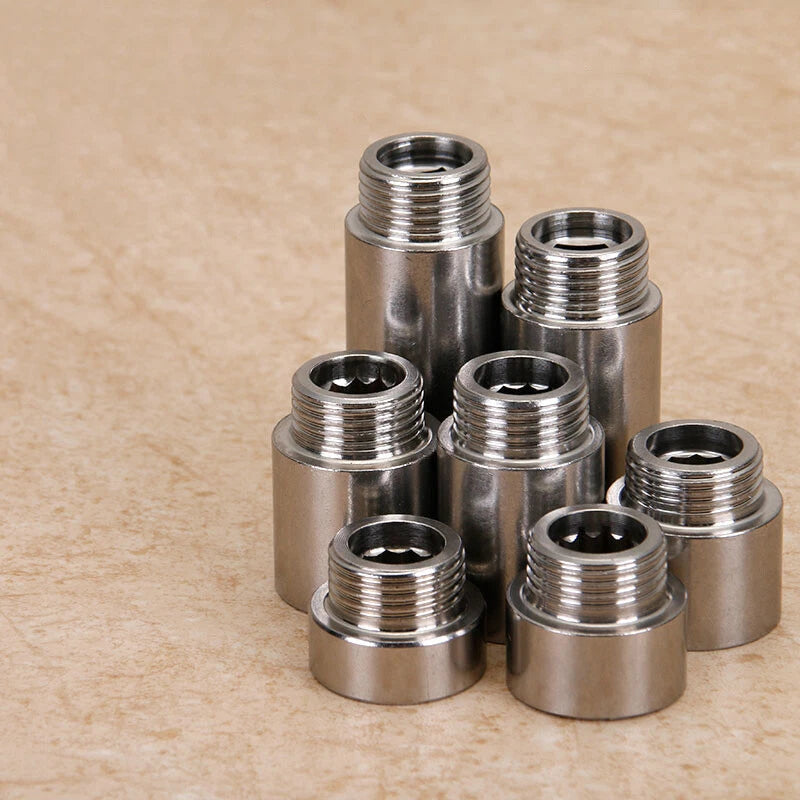 201 Stainless Steel BSP Extension Connector Pipe Fitting – Male to Female Adapter