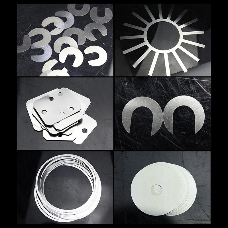 304/301 Stainless Steel Shim Sheet – Bright Polish, 0.02–0.45mm Thick, Cut-to-Size