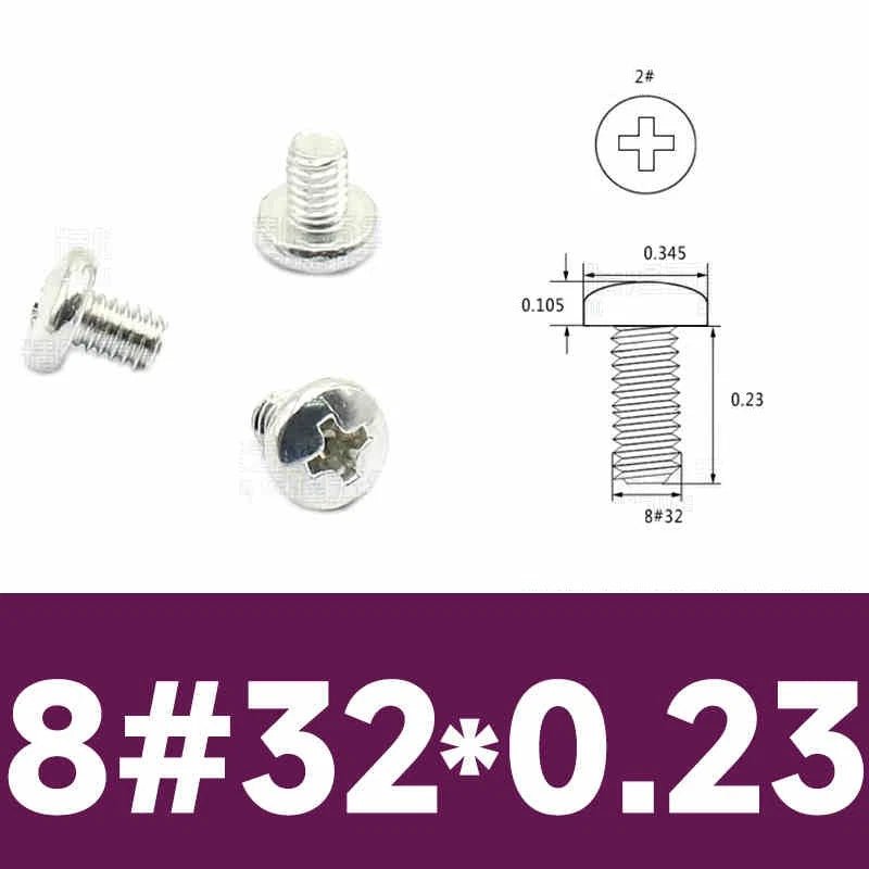 8 - 32 UNC Phillips Pan Head Machine Screws | Multi - Finish Zinc & Nickel Plated - HomeDIYer