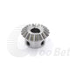 Mod 1.5 Bevel Gear 40Cr Chrome Steel Miter Gear Ratio 1:1 20 Tooth Bore 8mm-16mm