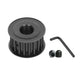 HTD-5M 10-60T Timing Belt Pulley Pitch 5mm AF-type CNC Drive 45# Steel Wide 16mm