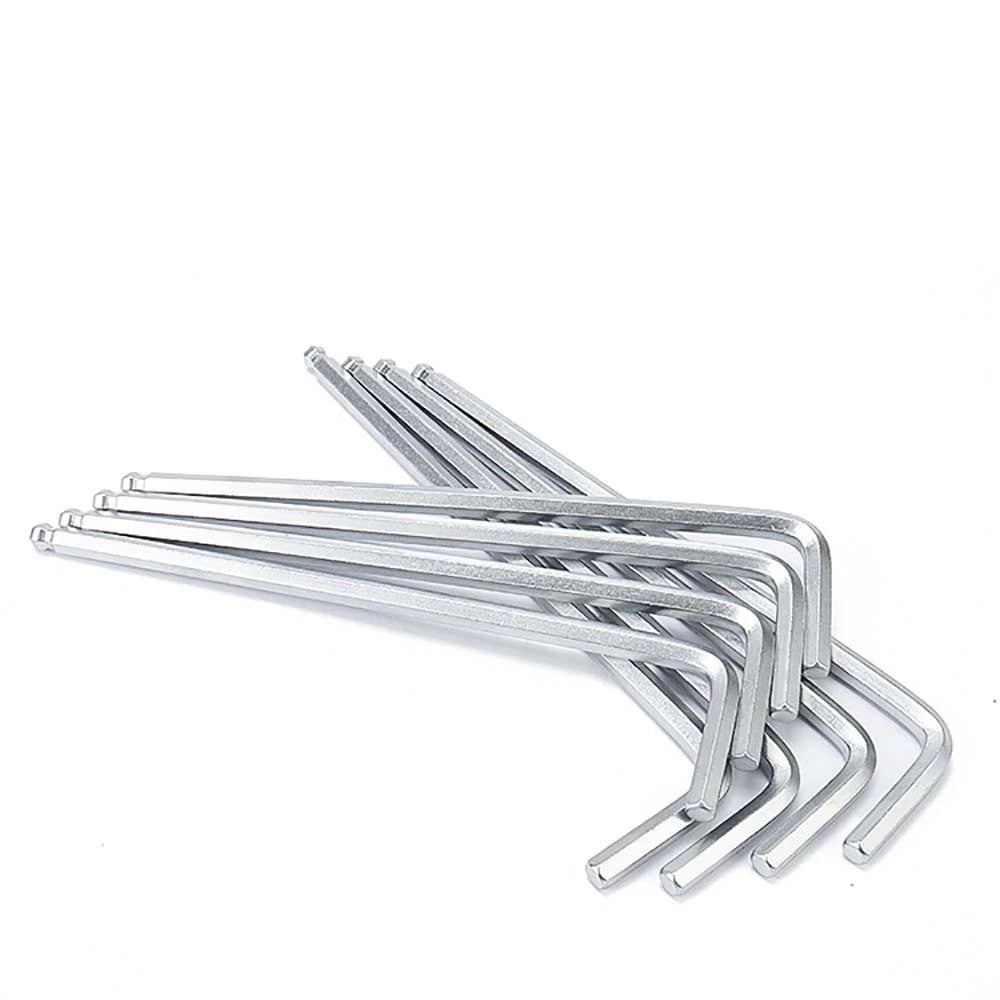 Hex Keys 1.5-2.2mm Allen Keys Ball/Flat End Hex Key Hex Wrenches Alloy Steel