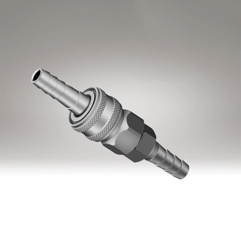 Pneumatic C-Type Quick Release Coupler Set — Self-Locking Air Hose Fitting Pair