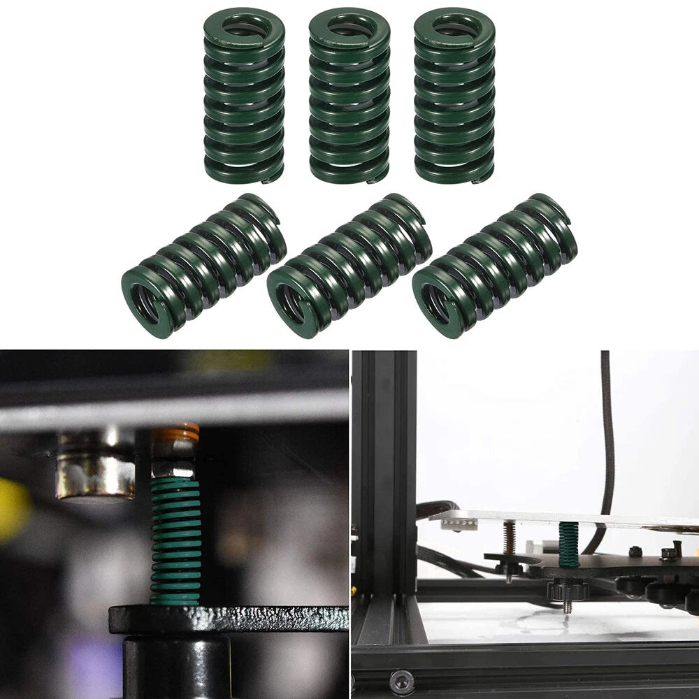 Green Heavy load  Compression Die Spring 6-40mm Diameter & Up To 300mm Long
