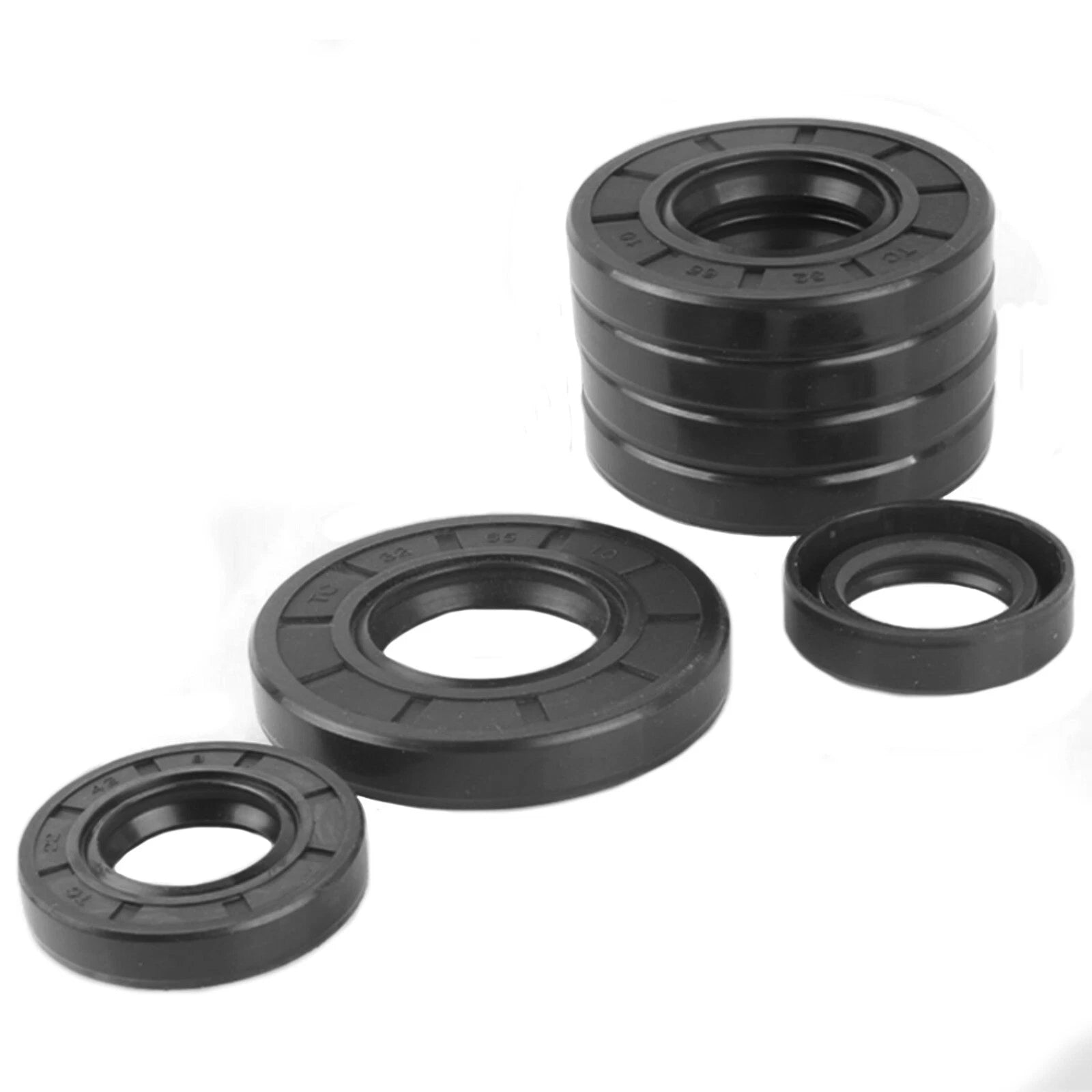 TC Oil Seal 35mm ID Nitrile Double Lip Rotary Shaft Seal | NBR 70 | Multiple Sizes