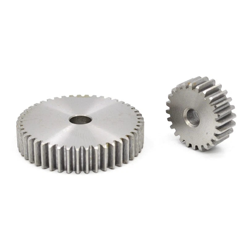 1 Mod 45# Steel Spur Gears Pinion Gear Thickness 10mm 12-160 Teeth For 3D CNC