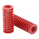 Medium Load Red Mould Compression Die Spring 8mm-50mm Outer Dia 20mm-300mm Long