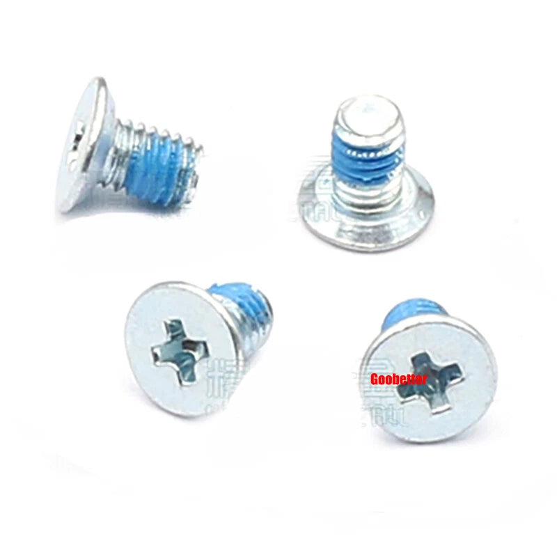KM3 Phillips Countersunk Machine Screws – M3 x 3–18mm, Carbon or 304 Stainless, Multiple Finishes (Cross Flat Head)