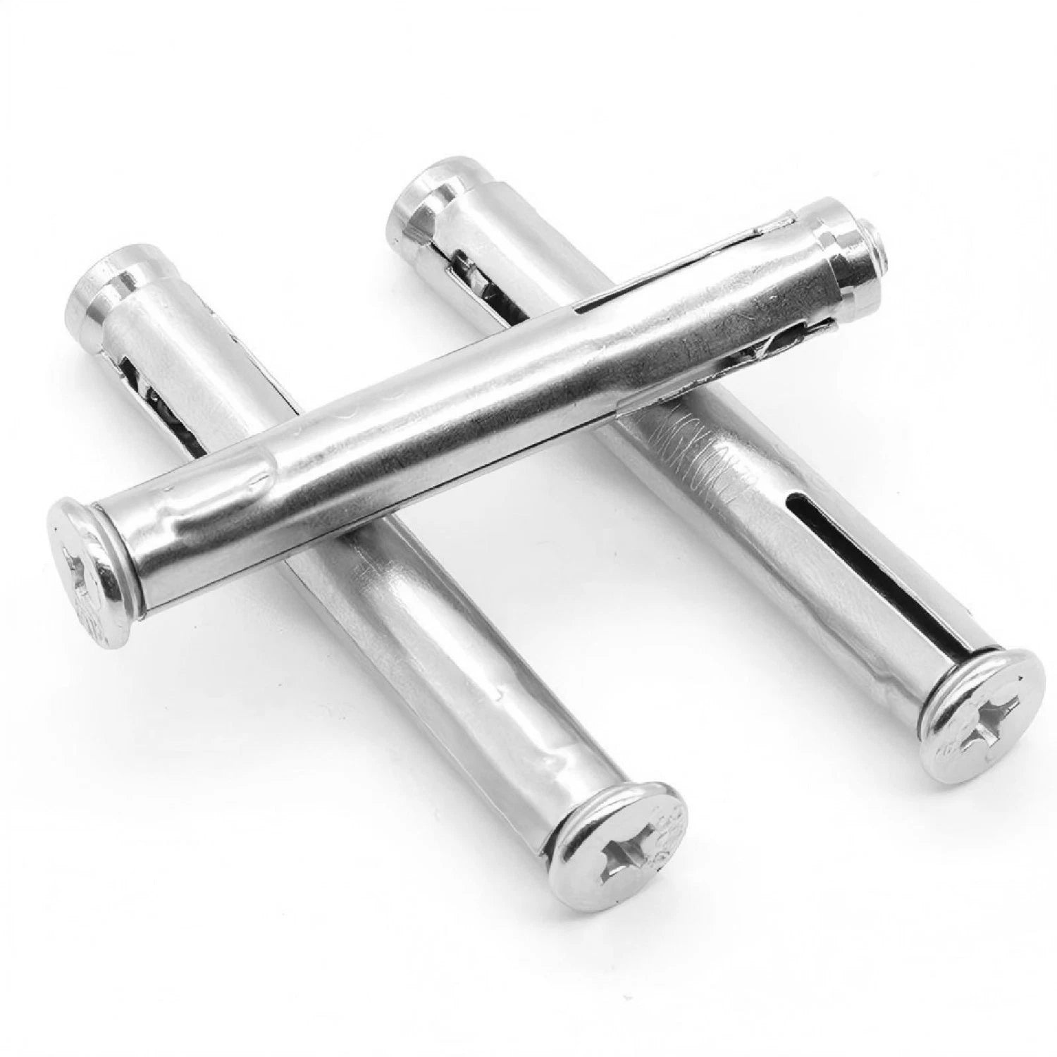 M6 Countersunk Sleeve Anchor Expansion Bolts — 304 / 201 Stainless Steel, Cross Drive