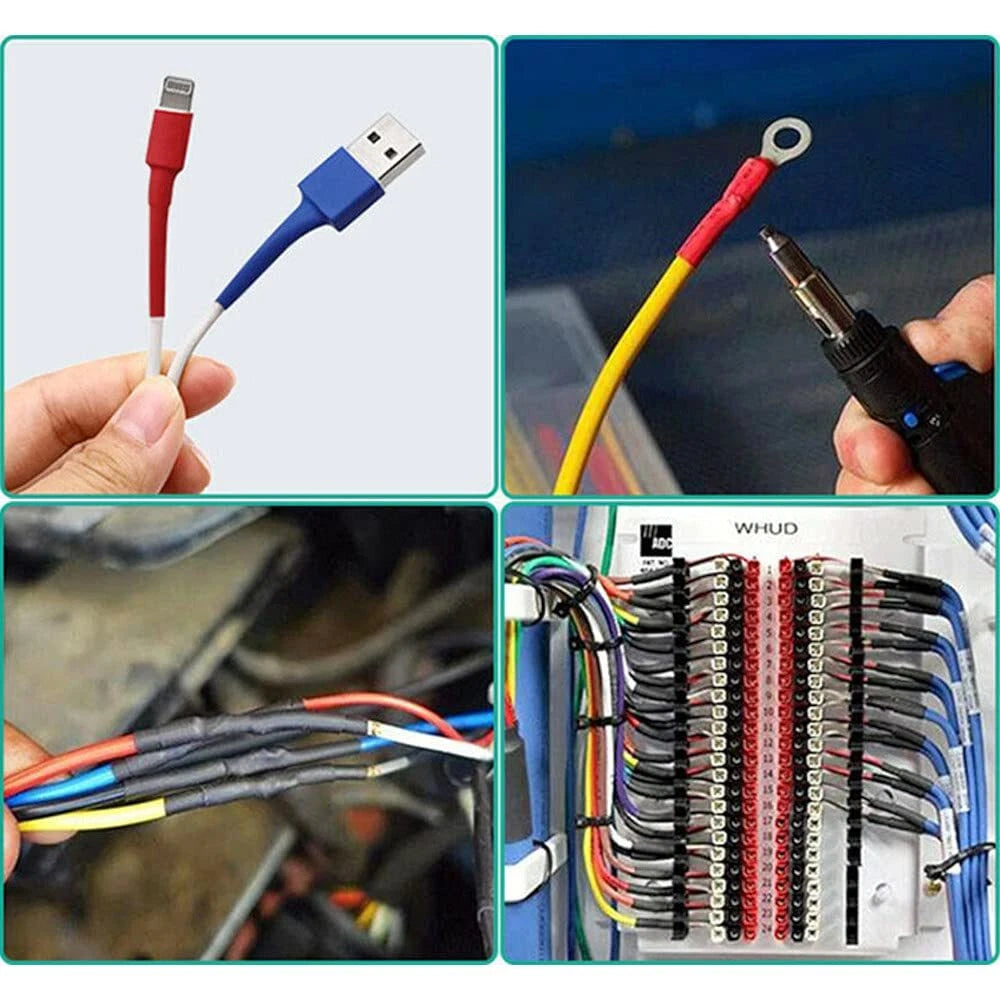 2:1 Heat Shrink Tubing – Dual-Wall Cable Sleeving, 5.5mm to 35mm, 7 Colors