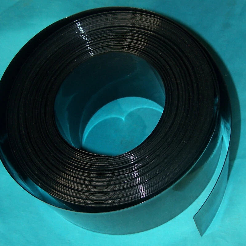 373mm Flat Width Black PVC Heat Shrink Tube for Battery Pack Wrap