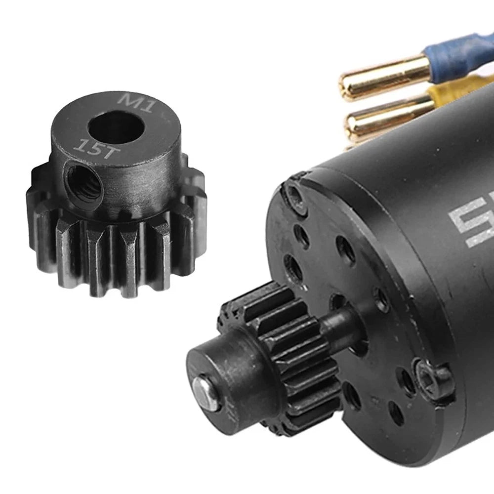 1 Mod 10T-100T Precision Spur Pinion Gear With Step 45# Steel Motor Gear x 1Pcs