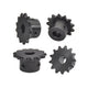 04C Roller Chain Sprocket Pitch 1/4"(6.35mm) Sprocket Wheel 25T-40T Bore 6-30mm