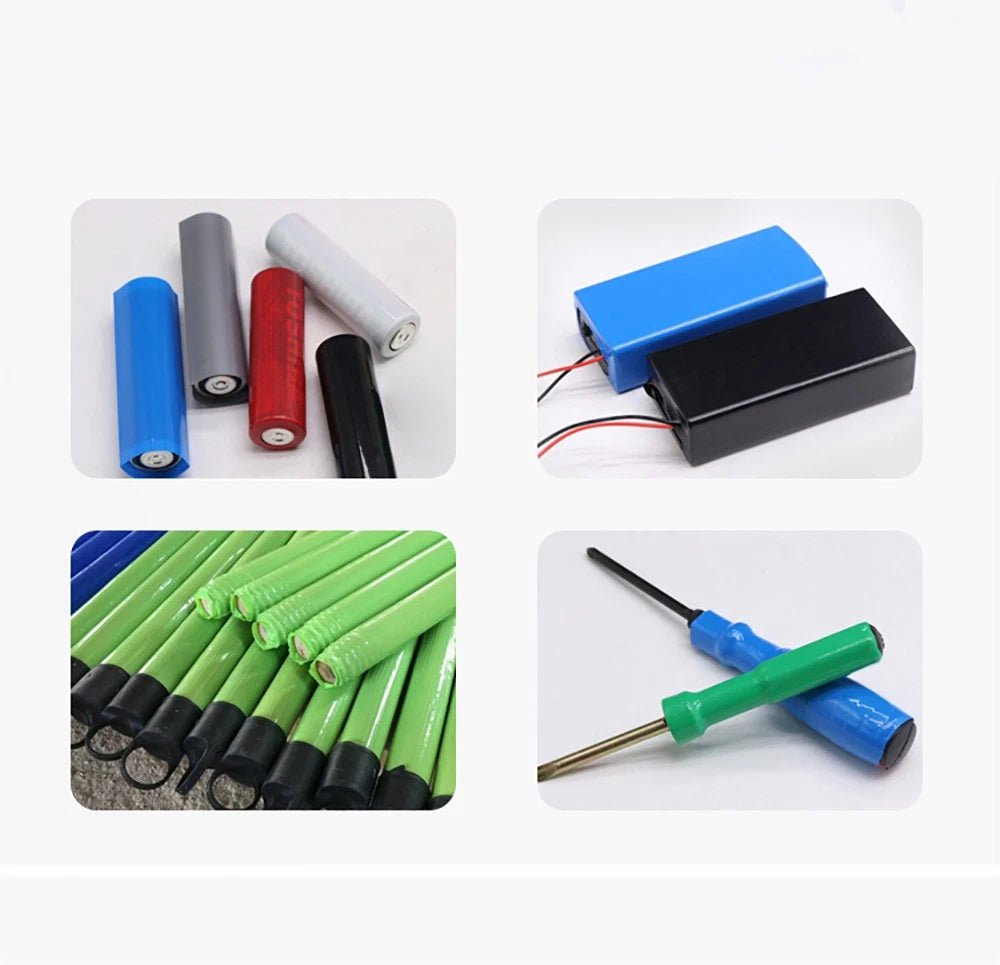 PVC Heat Shrink Tubing 7–110mm | Wire Insulation Wrap | 24 Colors - HomeDIYer