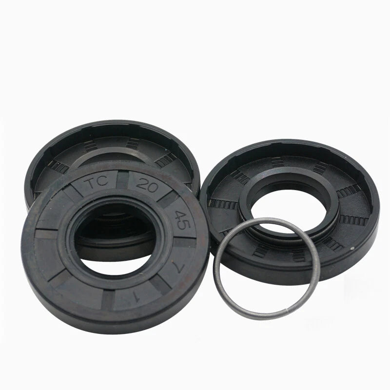 NBR TC Rotary Shaft Oil Seal with Garter Spring | 32–35mm ID, 42–80mm OD