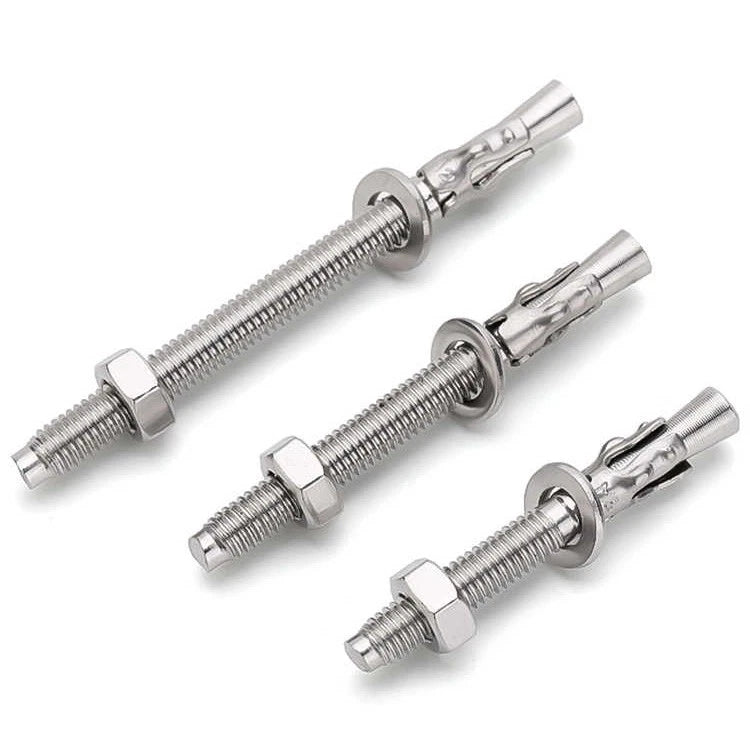 Through Bolts Wall Expansion Anchor Bolts A2 304  A4 316 Stainless Steel