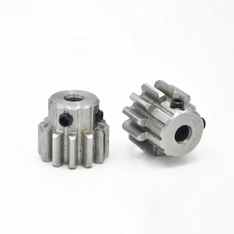 Mod 1.5 Steel 45# Unquenched Spur Pinion Gear 12-50 Teeth Motor Gear 5-25mm Bore