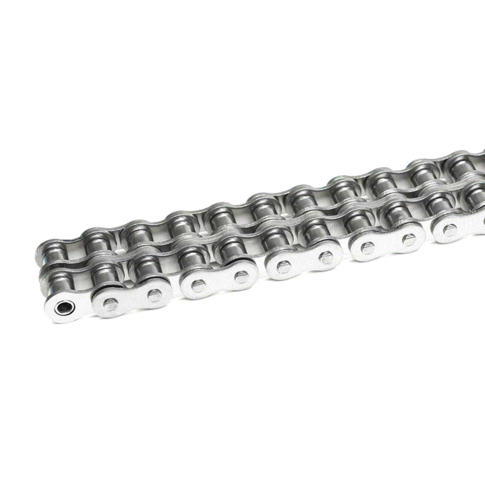 304 Stainless Steel Duplex Double Strand Roller Chain 06B -24A 1.524M Length