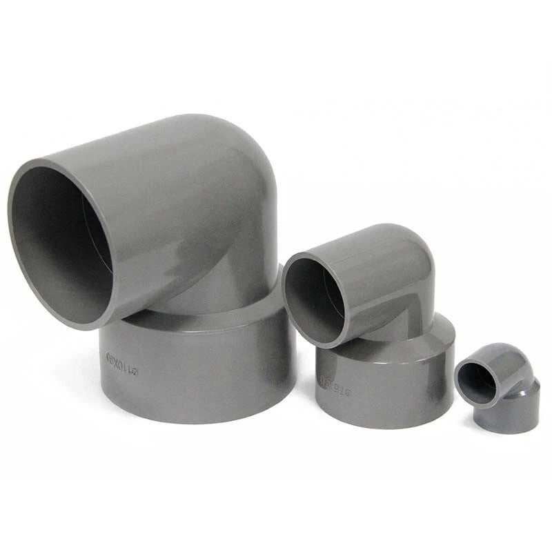90° Elbow Pipe Reducing Connector PVC Fittings Adaptor 20 25 32 40-90mm