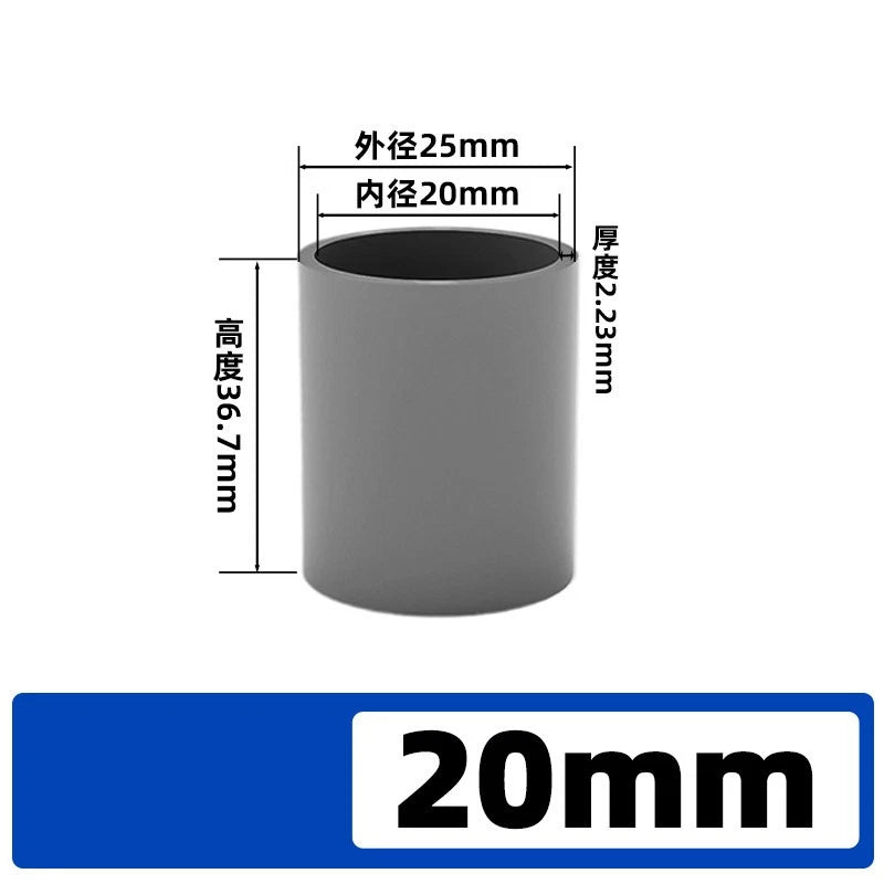 PVC Metric Pipe Fittings for Aquarium & Fish Tank — Straight, Elbow, T-piece, Ball Valve & More