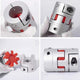 D40mm L78mm Shaft Coupler Flexible Plum Coupling CNC Stepper Motor Jaw Spider