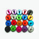 M3*5/6/8/12/20/25/35/40/50mm Aluminum Alloy Bolts Knurled Flat Head Thumb Screws
