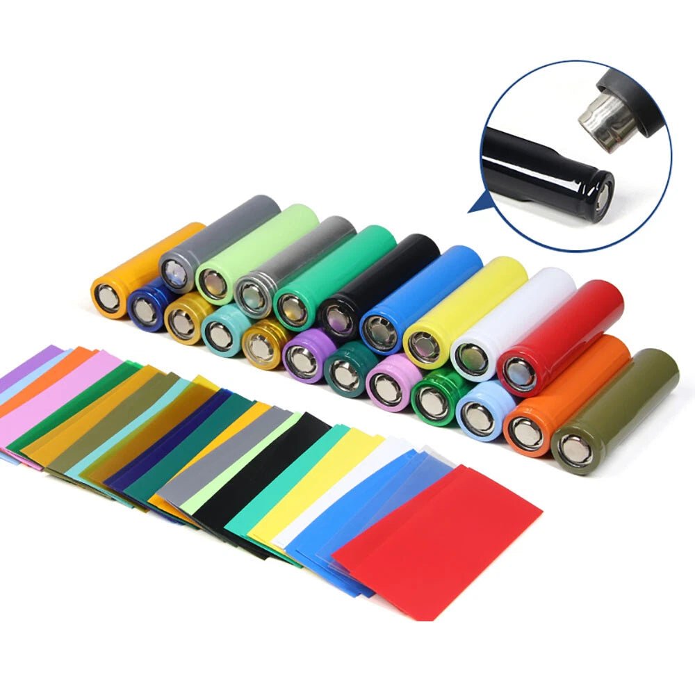 PVC Heat Shrink Tubing for RC Battery Packs – 7mm to 45mm, Multiple Colors - HomeDIYer