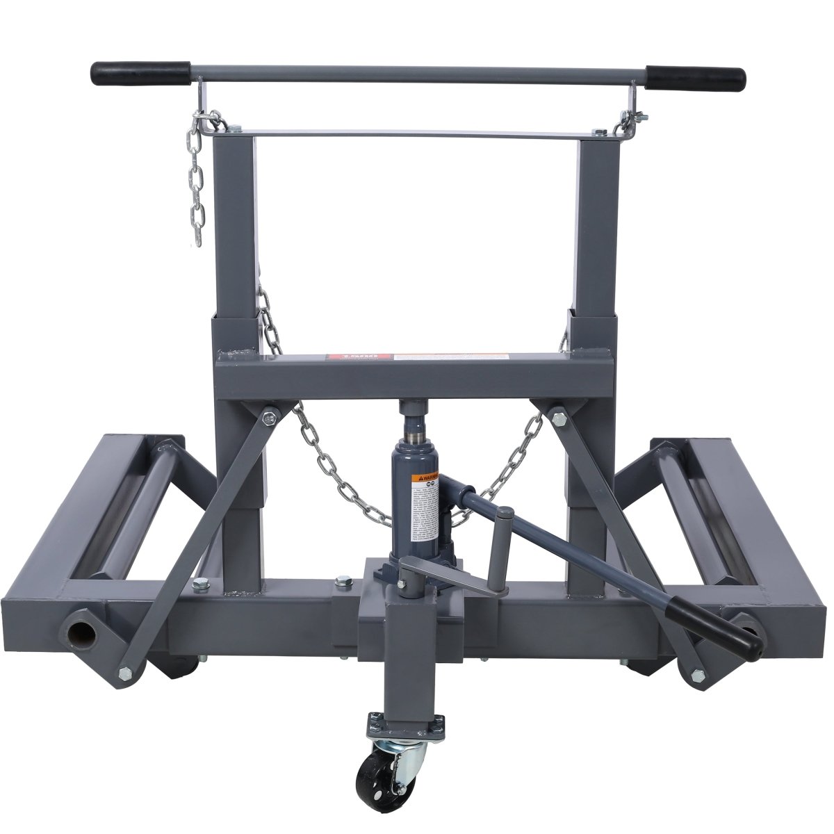 1,500 Lb. Capacity, Adjustable Height Dual Wheel Dolly for Large Trucks - HomeDIYer