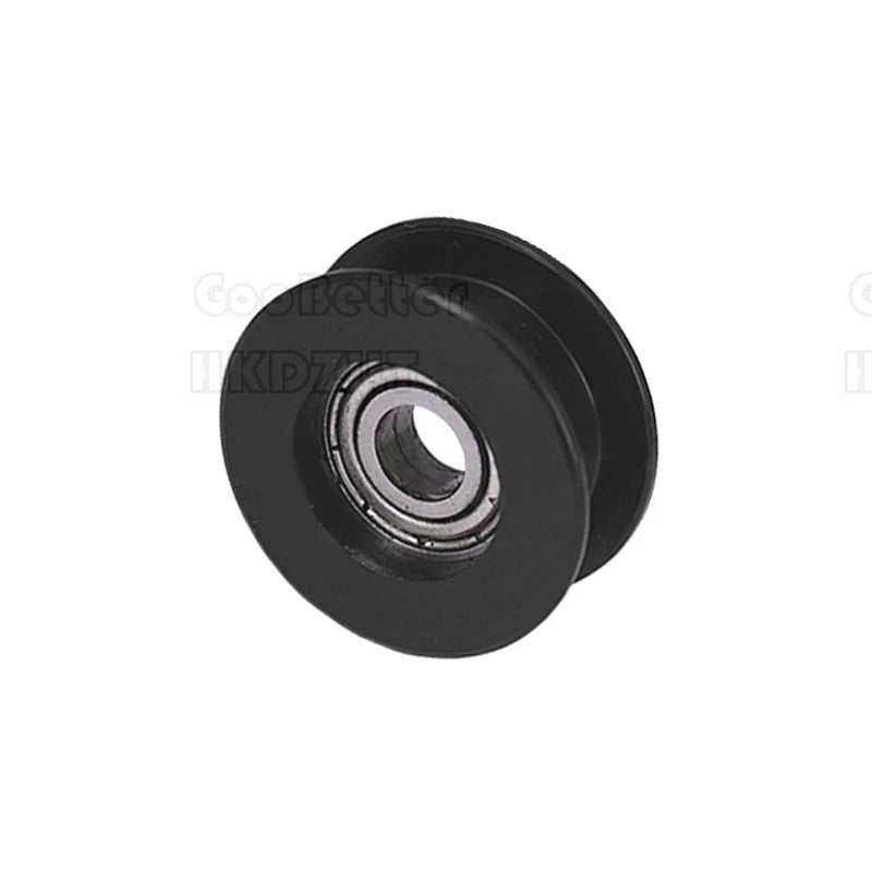 Nylon Bearing Roller H Type Grooved Wheel Pulleys Rail Wheel 695ZZ 5x21x9 mm