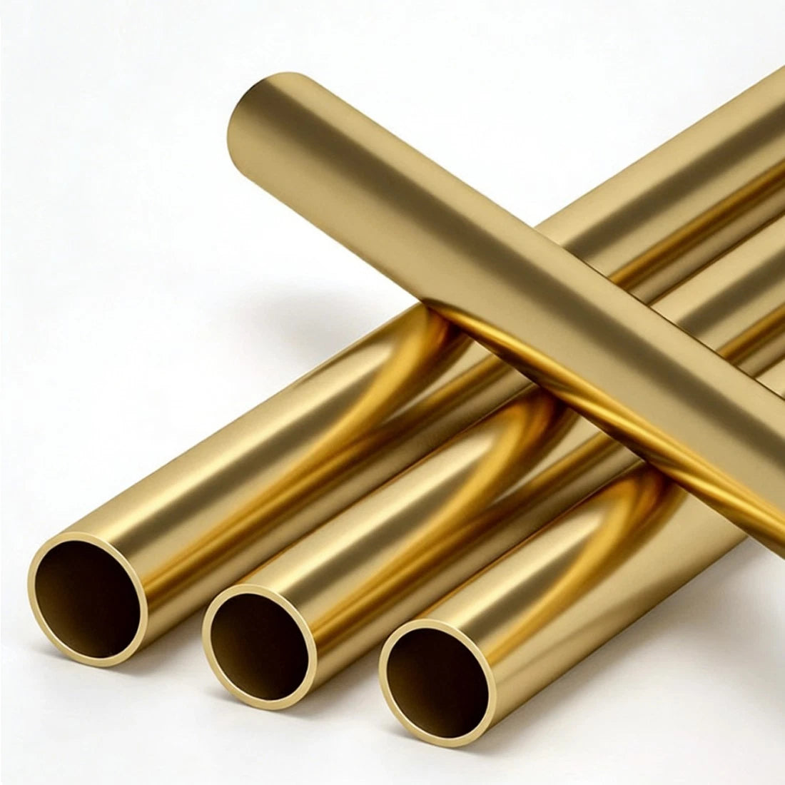 H59 Brass Round Tube 13–40mm OD × 500mm | Hollow Brass Pipe Tubing