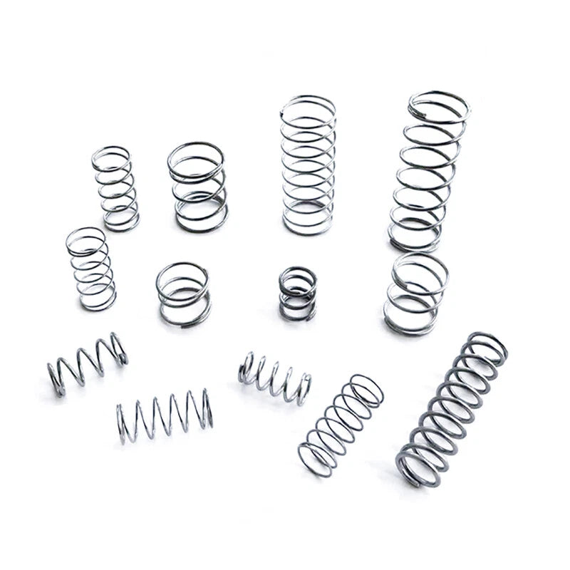 Small Pressure Compression Springs Spring 0.4mm Wire 5-25mm Long Various Sizes