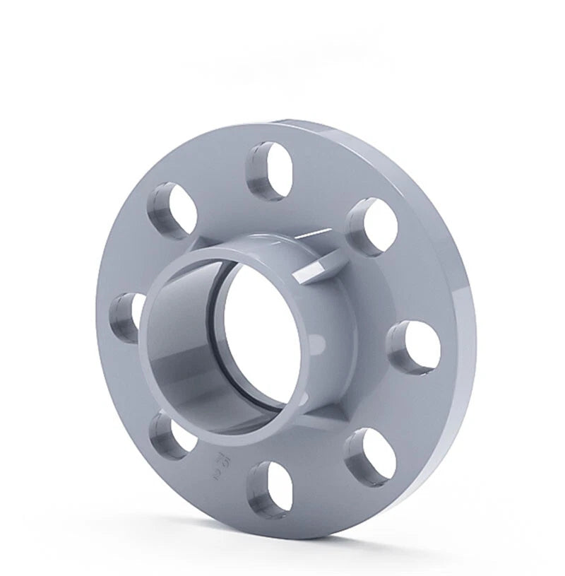 PVC Floor Flange Pipe Fitting Grey Wall Mount Fittings Solvent Weld 20mm~200mm