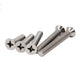 M1.6–M6 TA2 Titanium Pozi Countersunk Machine Screws – Pozidriv Drive, Fully Threaded (4–50mm)