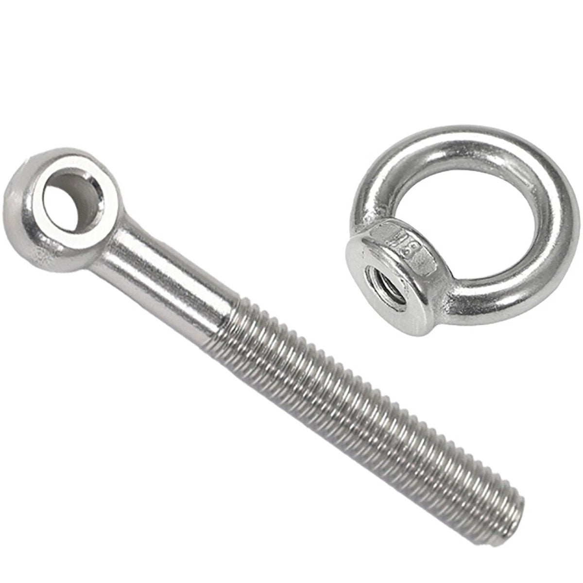 M14–M24 Lifting Eye Bolt & Eye Nut Set | 304 Stainless Steel | 50–200mm - HomeDIYer