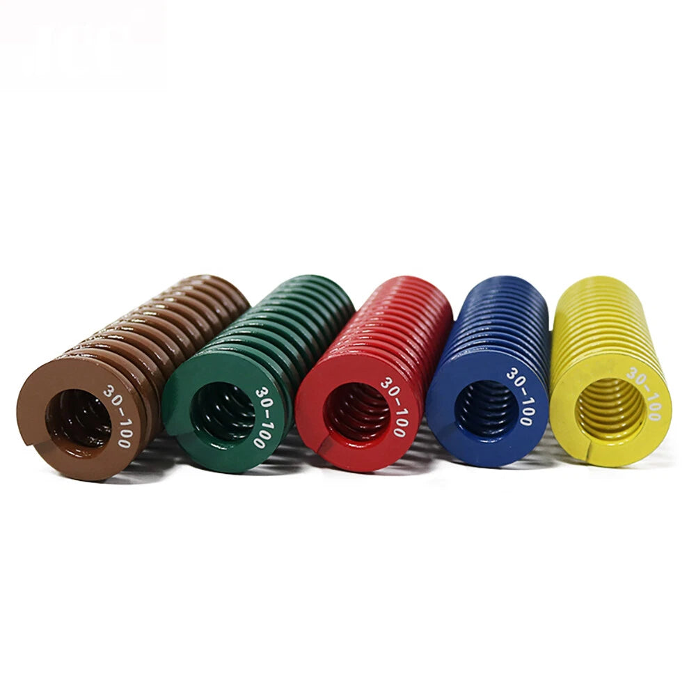 Heavy Load Duty Compression Die Spring ISO - 35-50mm Diameter & Up To 300mm Long