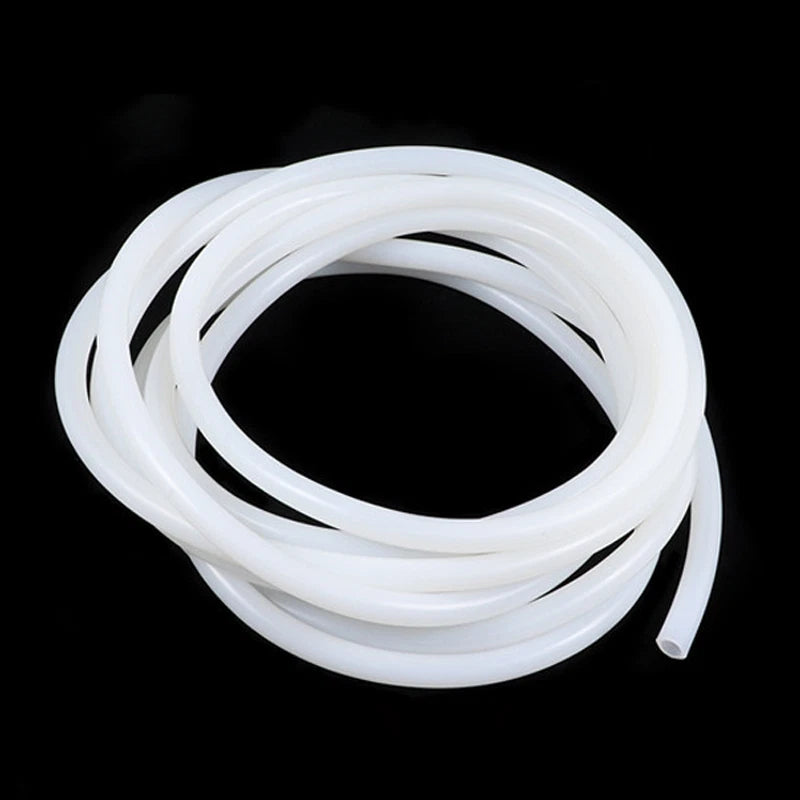 White Transparent Silicone Tubing Silicone Rubber Hose Pipe Food Grade I.D6-38mm