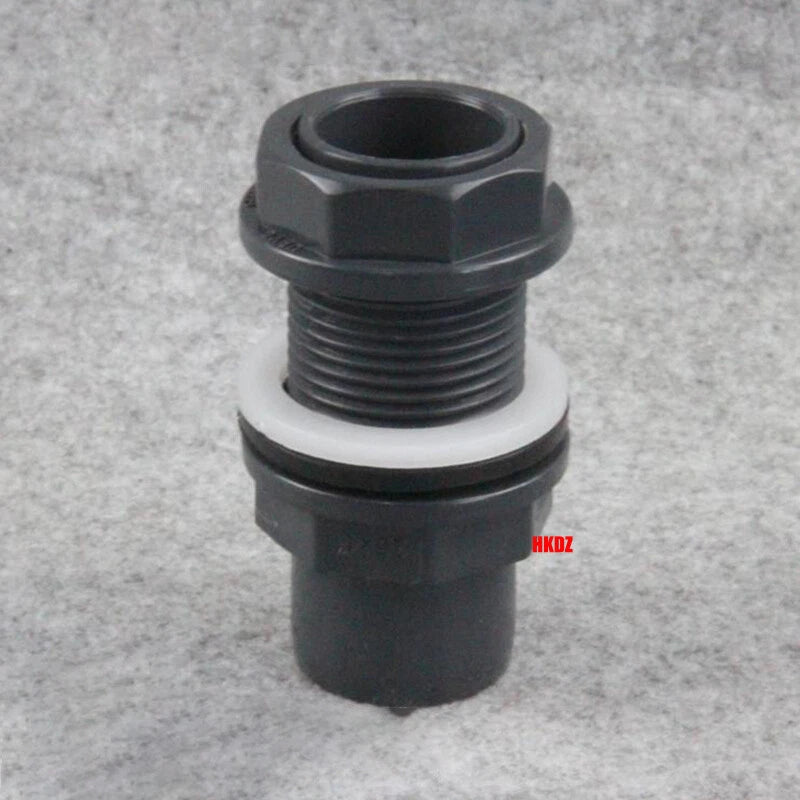 U-PVC Fish Water Tank Inlet Outlet Water Pipe Fittings Joint ID Thread Connector