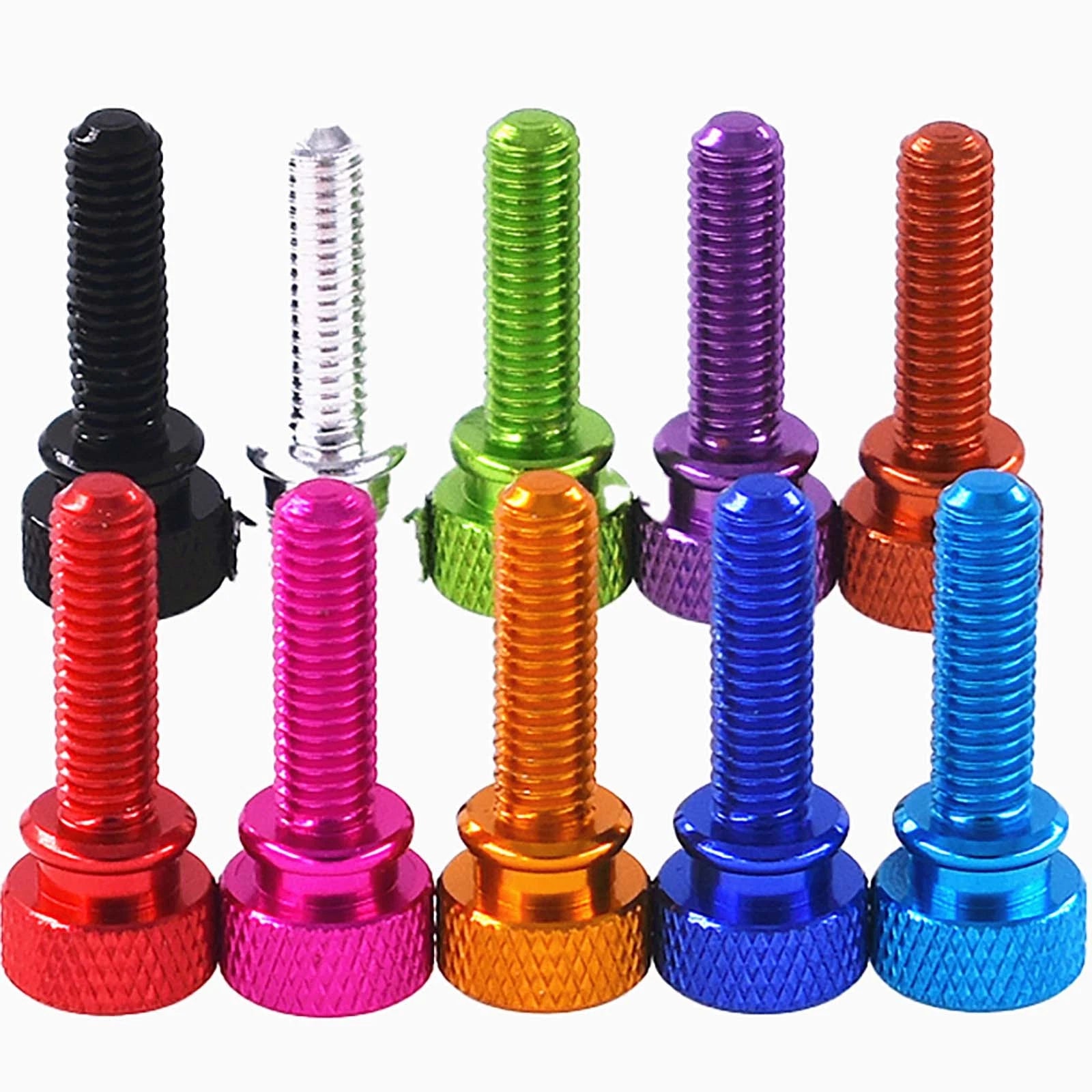M5 M6 Thumb Knurled Screws Applied In The Precision Equipment And Instruments