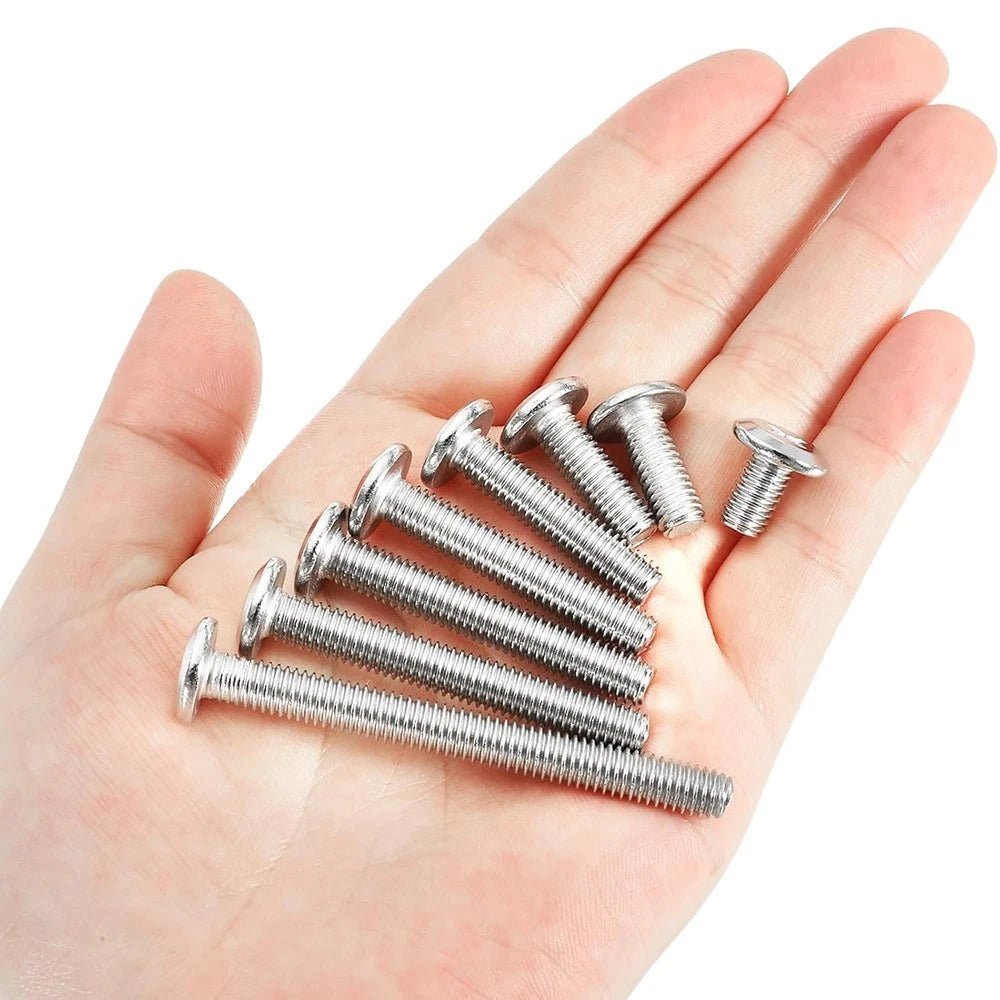 M8 White Phillips Countersunk Screws A2 Stainless Steel | 16mm Head - HomeDIYer
