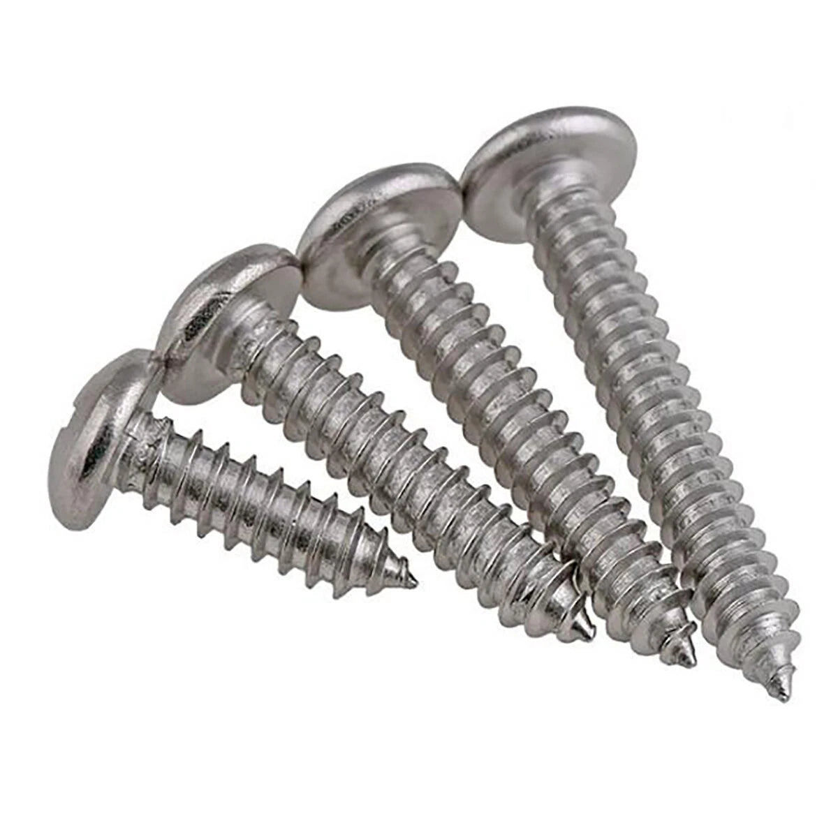 M1–M2.6 Phillips Pan Head Self Tapping Screws – 304 Stainless Steel