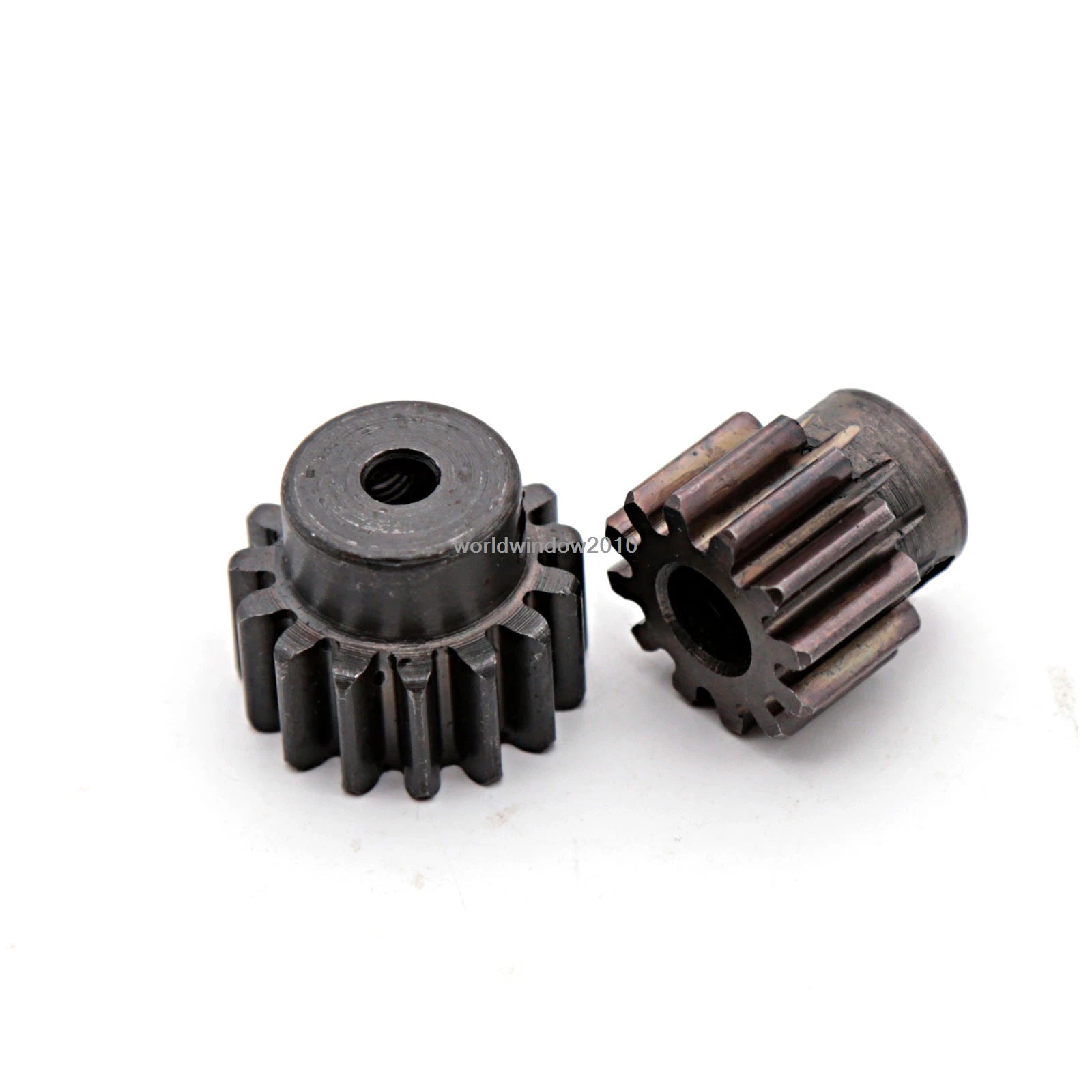 1.5Mod 12T-80T Spur Gear With Step 45# Steel Motor Pinion Gear With Set Screws