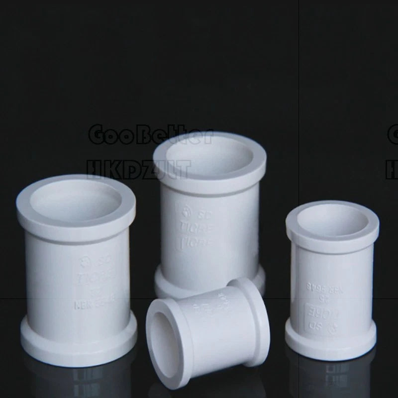 PVC Straight Pipe Coupling — Socket Fitting for Water Lines, 20mm / 25mm / 32mm