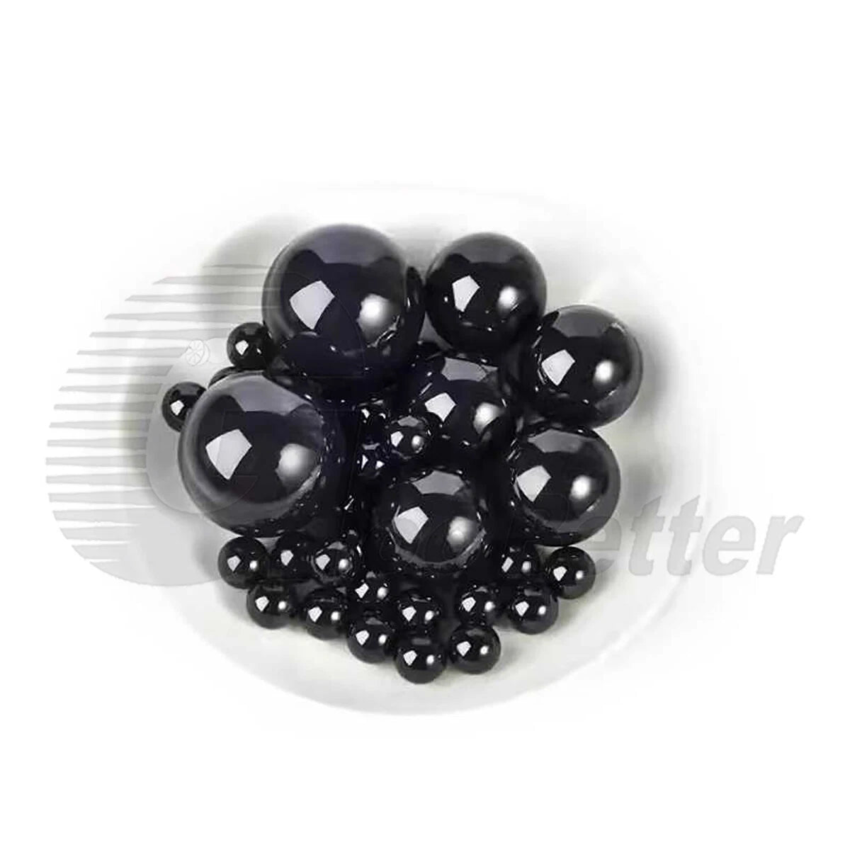 Si3N4 Silicon Nitride Ceramic Ball Bearings G5 Dia 1mm-40mm Solid Round Balls