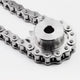 316 Stainless Steel Roller Chain Quality Simplex Chain 08B 10A 12 16A 1.524Meter
