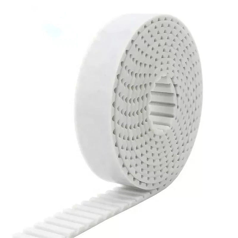 Polyurethane Open Timing Belt 30mm Wide | PU White | 2004–2598mm Perimeter