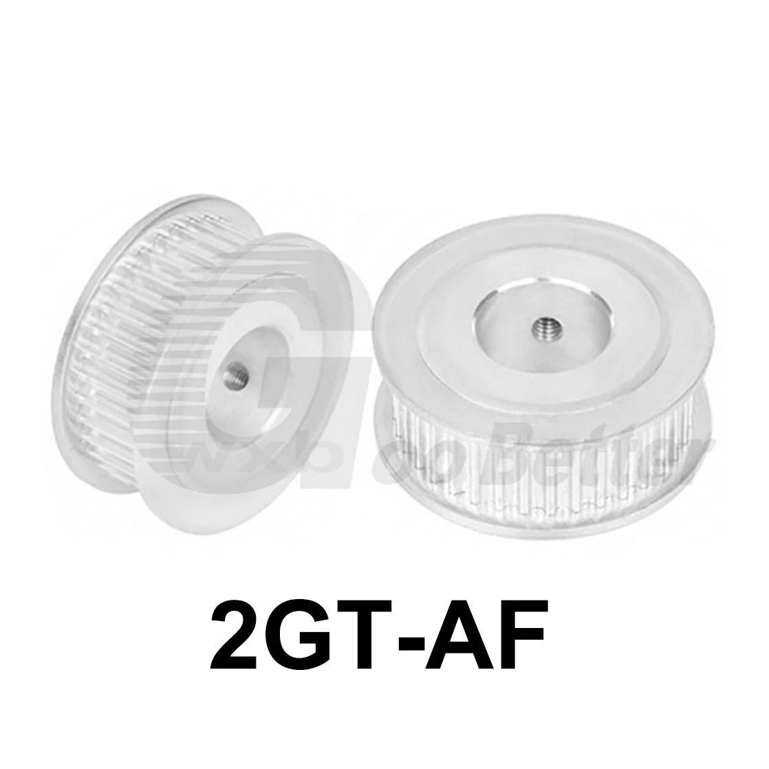 2GT 6mm Timing Belt Smooth Tooth Drive Pulley 50T 55T~80T Bore=4mm 5mm~15mm