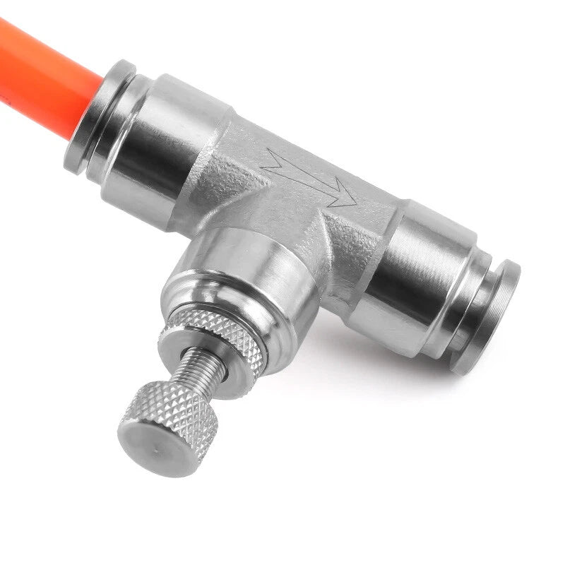 Stainless Steel Pneumatic Push-to-Connect Fittings — Straight, Elbow, Tee, Wye & More