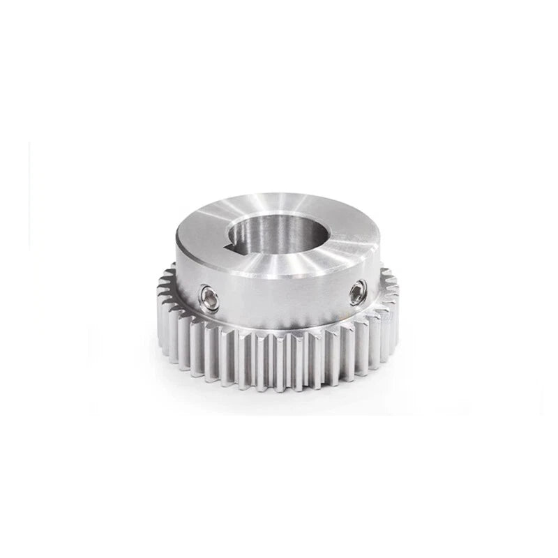 Mod 1 Stainless Steel Spur Gears Pinion Gear Motor Gear, 31-50 Teeth Bore 8-20mm