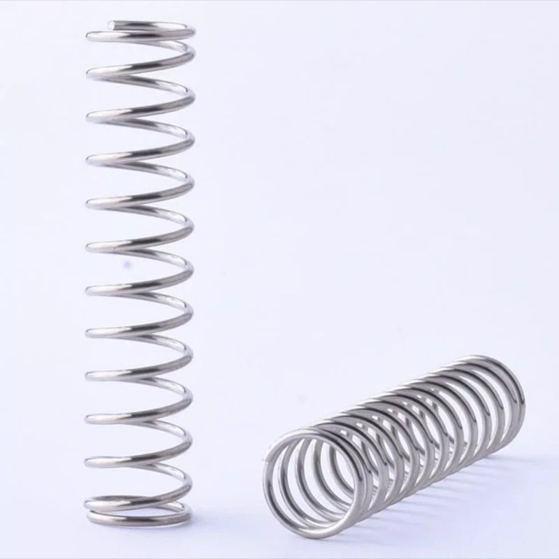 Compression Springs Wire Dia 1mm OD 8mm L 10-305mm 304 Stainless Steel Spring